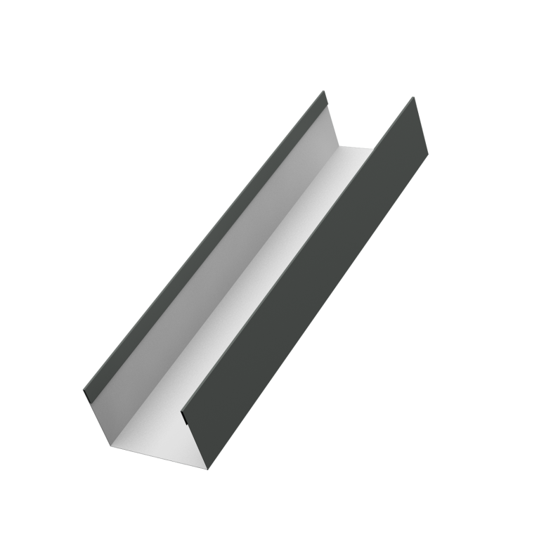 Стойка жалюзи Milan,Tokyo 0,45 PE RAL 7005 мышино-серый (2,5м)