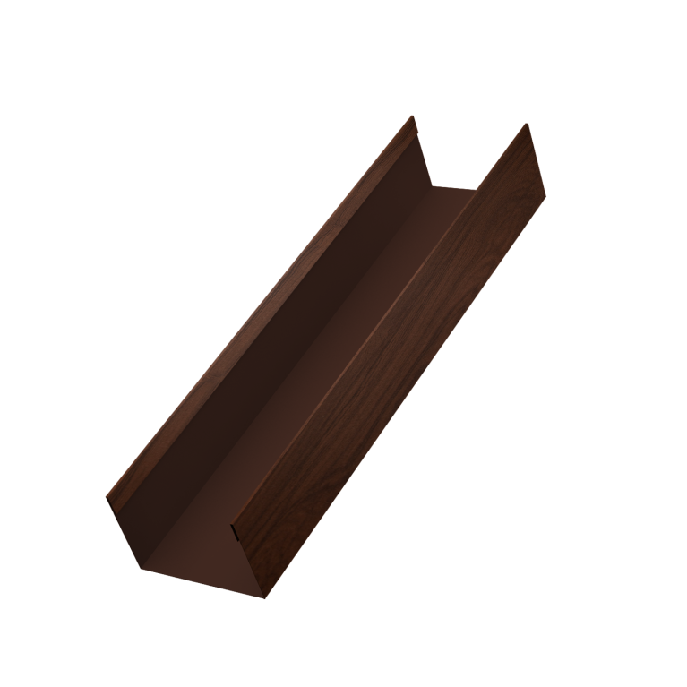 Стойка жалюзи Milan,Tokyo 0,45 Print Elite Choco Wood TwinColor (2,5м)