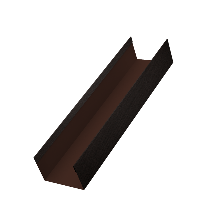 Стойка жалюзи Milan,Tokyo 0,45 Print Elite Coffee Wood TwinColor (2м)