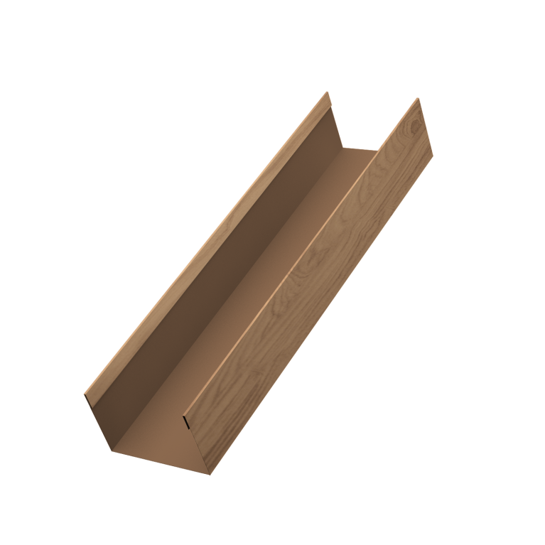 Стойка жалюзи Milan,Tokyo 0,45 Print Elite Honey Wood TwinColor (1,8м)