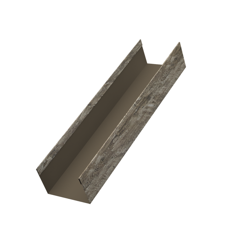 Стойка жалюзи Milan,Tokyo 0,45 Print Elite Nordic Wood TwinColor (3м)