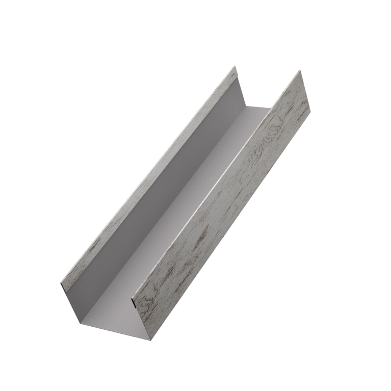 Стойка жалюзи Milan,Tokyo 0,45 Print Elite Snow Wood TwinColor (3м)