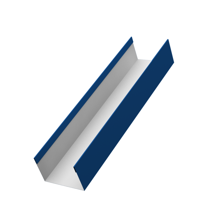 Стойка жалюзи Milan,Tokyo 0,5 Satin RAL 5005 сигнальный синий (2,5м)