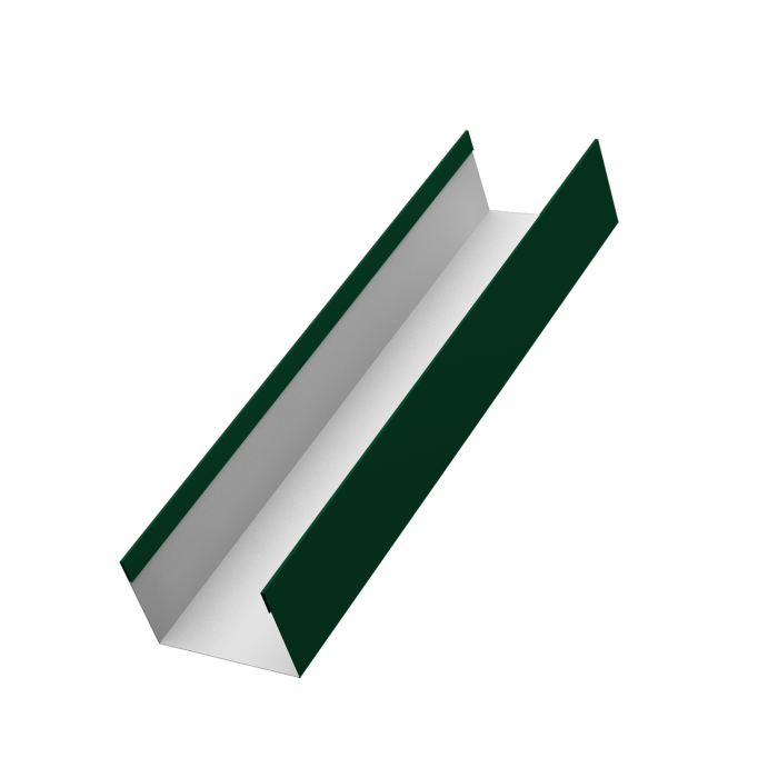 Стойка жалюзи Milan,Tokyo 0,5 Satin RAL 6005 зеленый мох (2,5м)