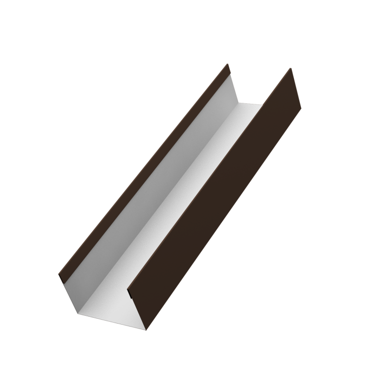 Стойка жалюзи Milan,Tokyo 0,5 Satin RAL 8017 шоколад (2,5м)