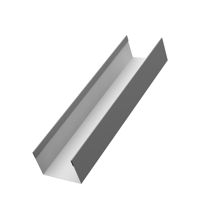 Стойка жалюзи Milan,Tokyo 0,5 Satin RAL 9006 бело-алюминиевый (1,8м)