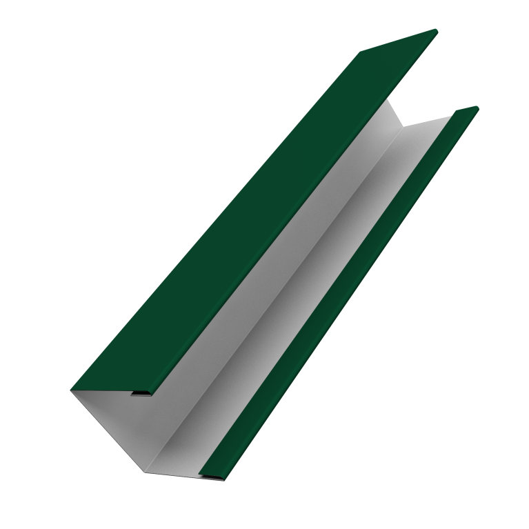 Крышка жалюзи Milan Slim 0,45 Drap TX RAL 6005 зеленый мох (2м)