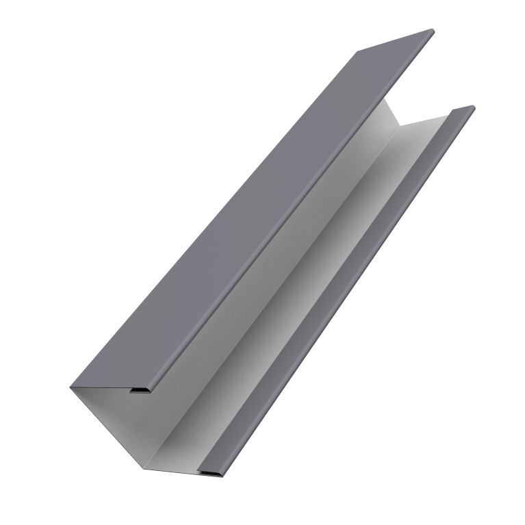 Крышка жалюзи Milan Slim 0,45 Drap TX RAL 7004 сигнальный серый (2м)