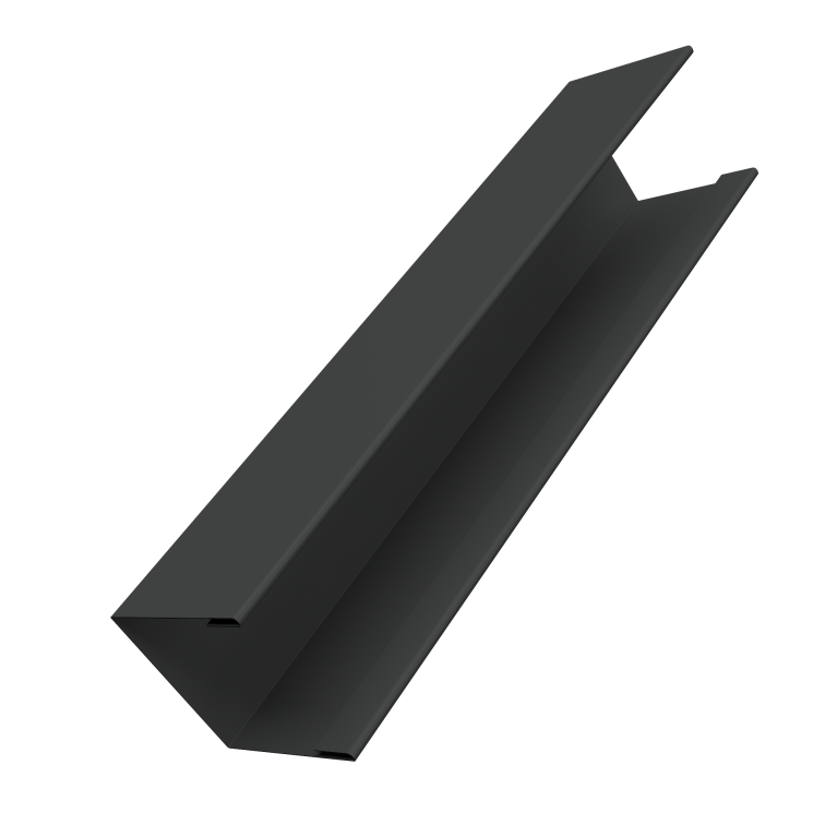 Крышка жалюзи Milan Slim 0,45 PE-Double RAL 7016 антрацитово-серый (3м)