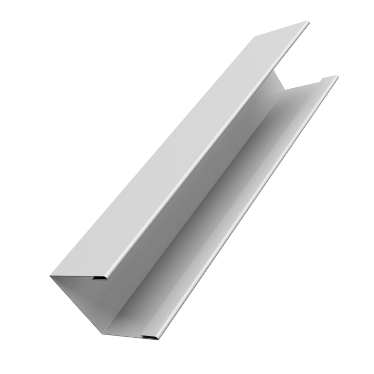 Крышка жалюзи Milan Slim 0,45 PE RAL 9003 сигнальный белый (2,5м)