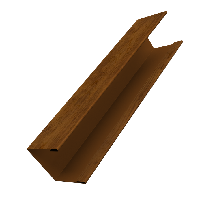 Крышка жалюзи Milan Slim 0,45 Print-double Elite Golden Wood (3м)