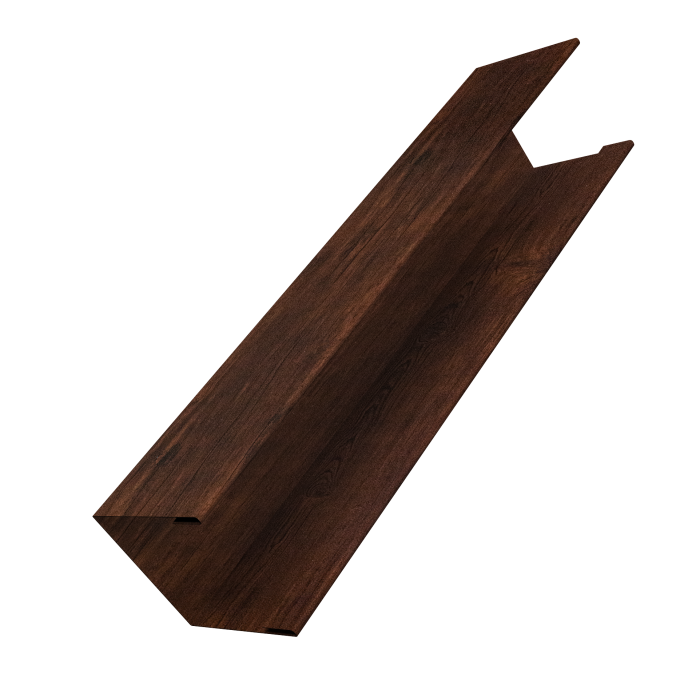 Крышка жалюзи Milan Slim 0,45 Print-double Premium Cherry Wood Dark F (2,5м)