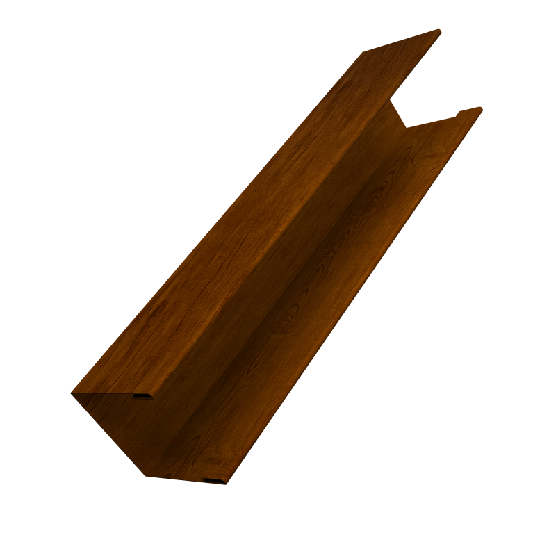 Крышка жалюзи Milan Slim 0,45 Print-double Premium Golden Wood Intense F (2м)