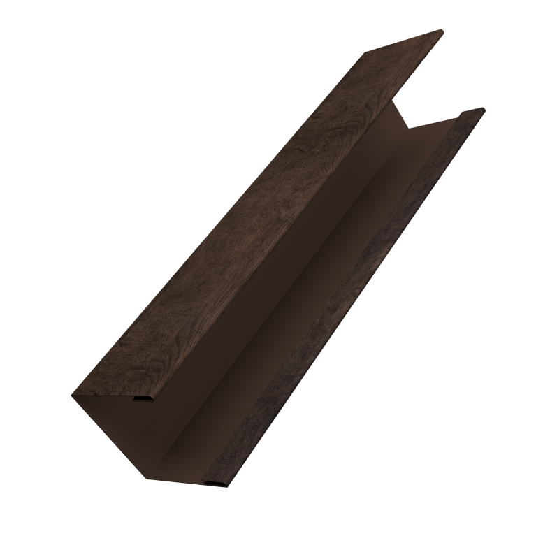 Крышка жалюзи Milan Slim 0,45 Print Elite Antique Wood TwinColor (2,5м)