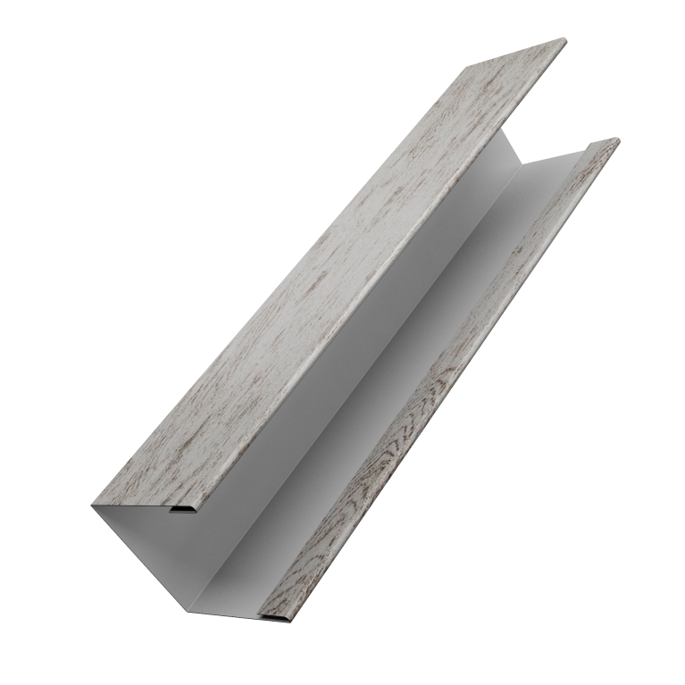 Крышка жалюзи Milan Slim 0,45 Print Elite Snow Wood TwinColor (2м)