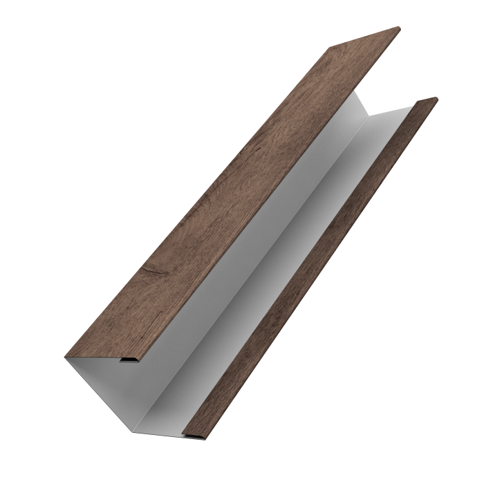 Крышка жалюзи Milan Slim 0,45 Print Premium Almond Wood Fresh (2,5м)