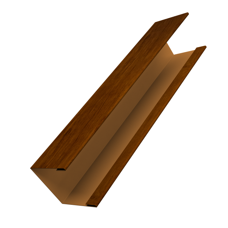 Крышка жалюзи Milan Slim 0,45 Print Premium Golden Wood Intense FTC (2,5м)