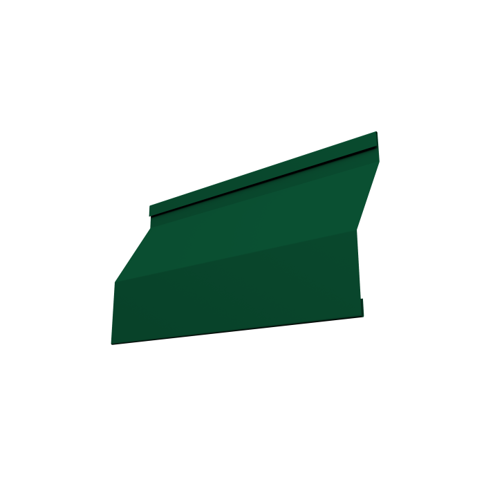 Ламель забора жалюзи Milan Slim 0,45 PE-Double RAL 6005 зеленый мох