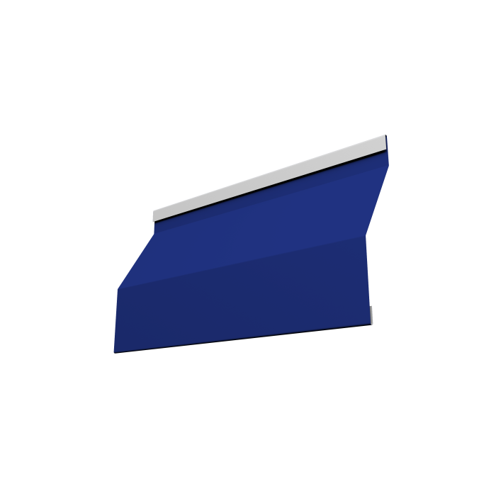 Ламель забора жалюзи Milan Slim 0,45 PE RAL 5002 ультрамариново-синий