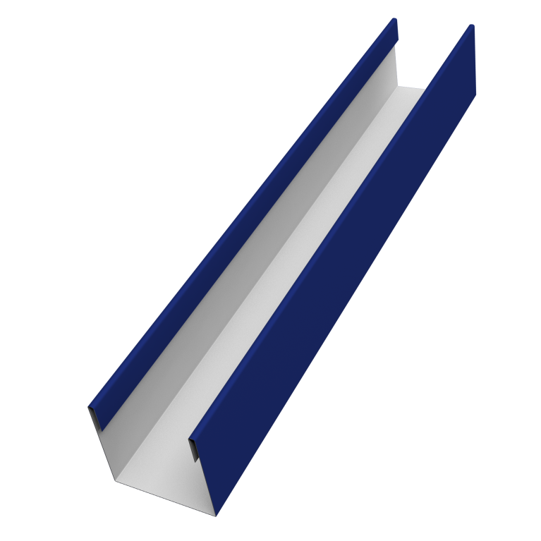 Стойка жалюзи Milan Slim 0,45 PE RAL 5002 ультрамариново-синий (2,5м)