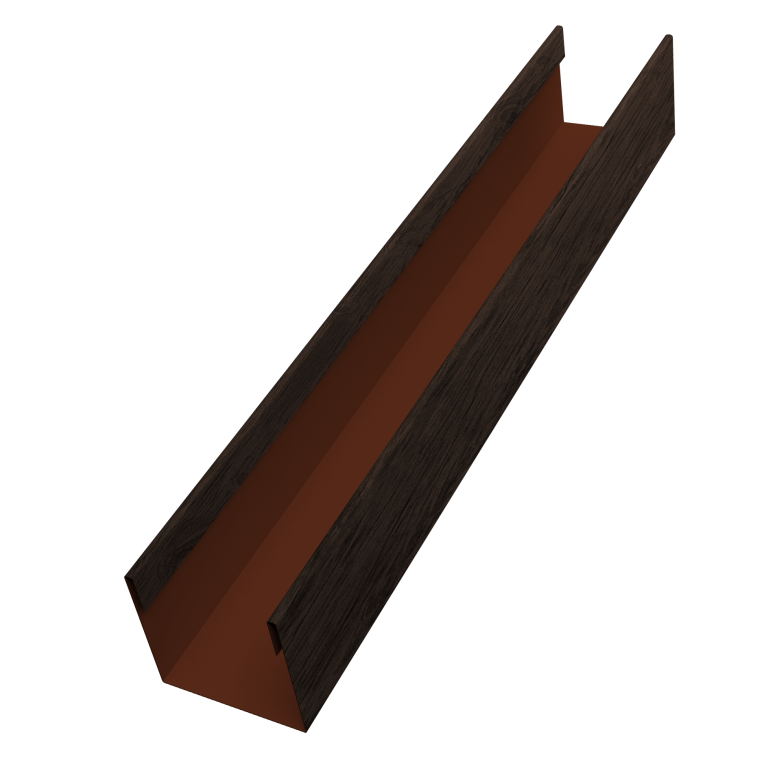 Стойка жалюзи Milan Slim 0,45 Print-double Elite Antique Wood (2м)