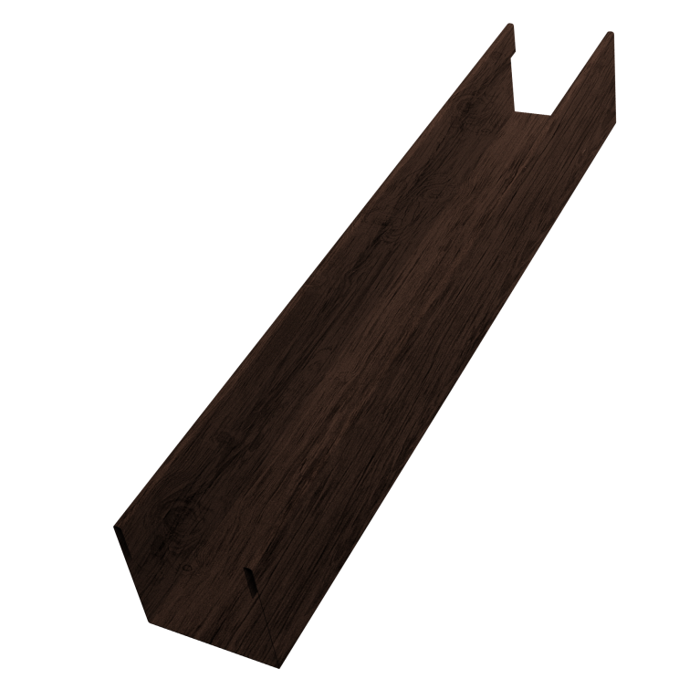 Стойка жалюзи Milan Slim 0,45 Print-double Premium Antique Wood (2м)