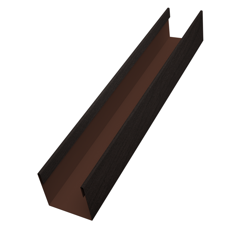 Стойка жалюзи Milan Slim 0,45 Print Elite Coffee Wood TwinColor (2,5м)