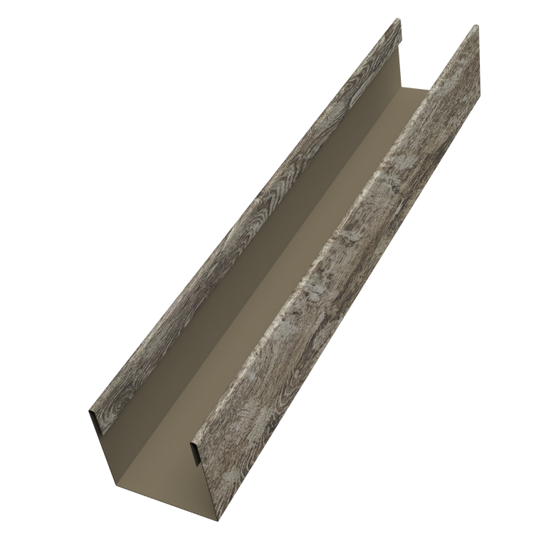 Стойка жалюзи Milan Slim 0,45 Print Elite Nordic Wood TwinColor (2,5м)