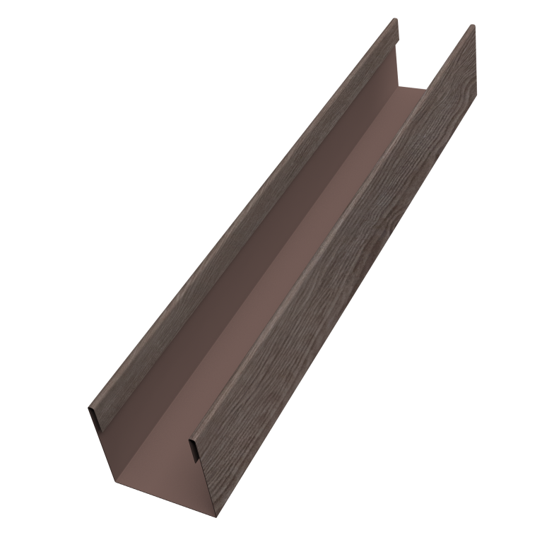 Стойка жалюзи Milan Slim 0,45 Print Elite White Wood TwinColor (2м)