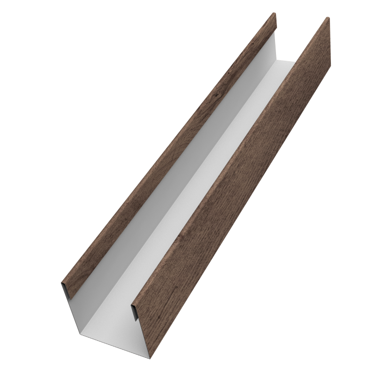 Стойка жалюзи Milan Slim 0,45 Print Premium Almond Wood Fresh (1,8м)