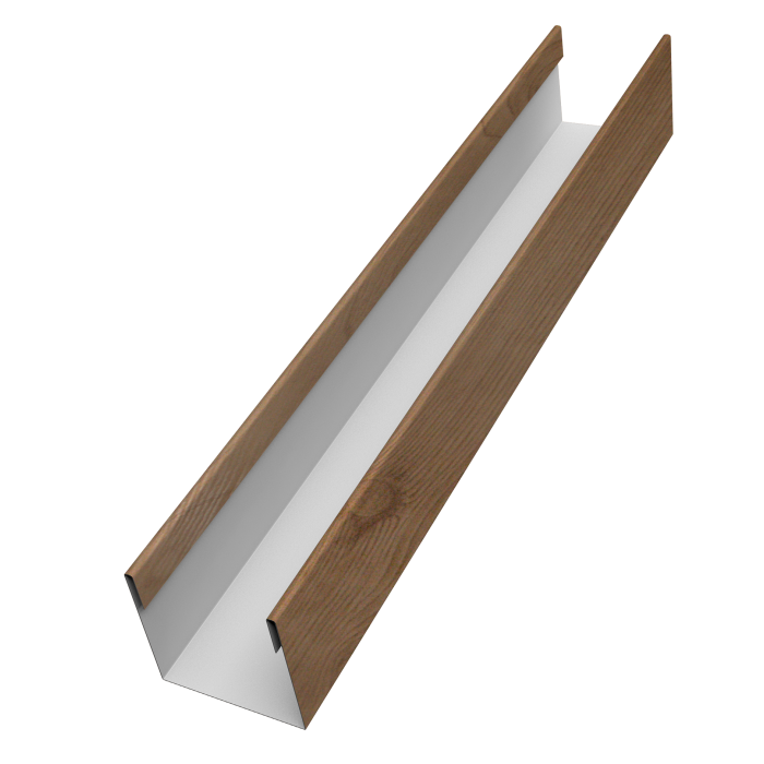 Стойка жалюзи Milan Slim 0,45 Print Premium Pine Wood Fresh (1,8м)