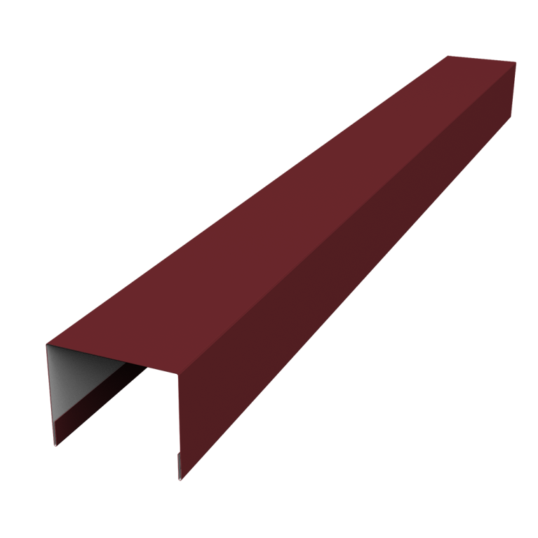 Крышка жалюзи Palermo 0,45 Drap TX RAL 3005 красное вино (3м)