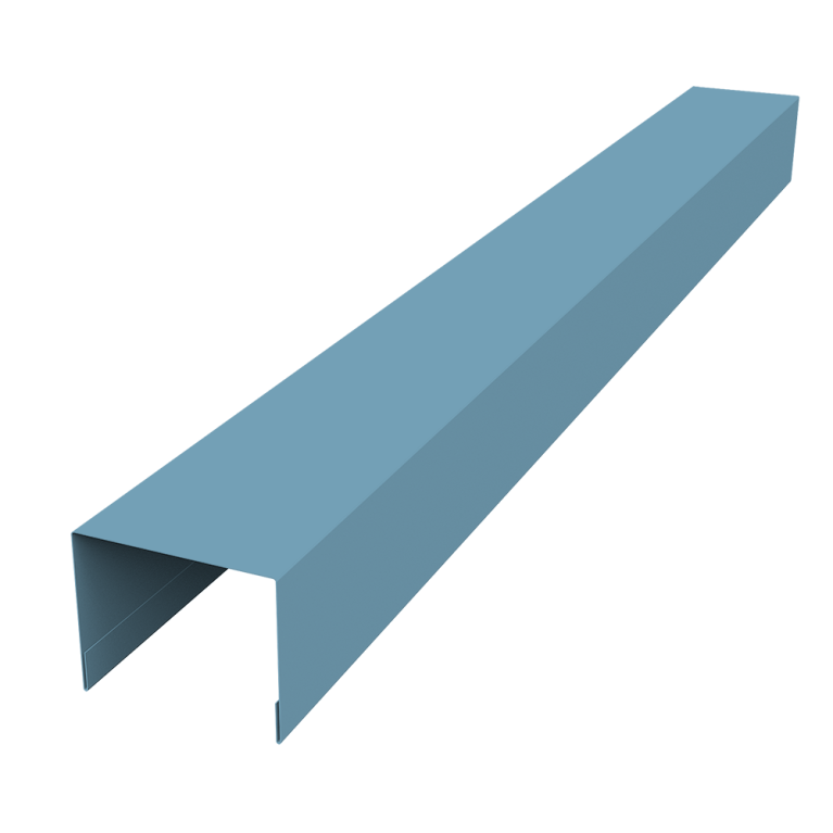 Крышка жалюзи Palermo 0,45 Drap TX RAL 5024 пастельно-синий (2,5м)