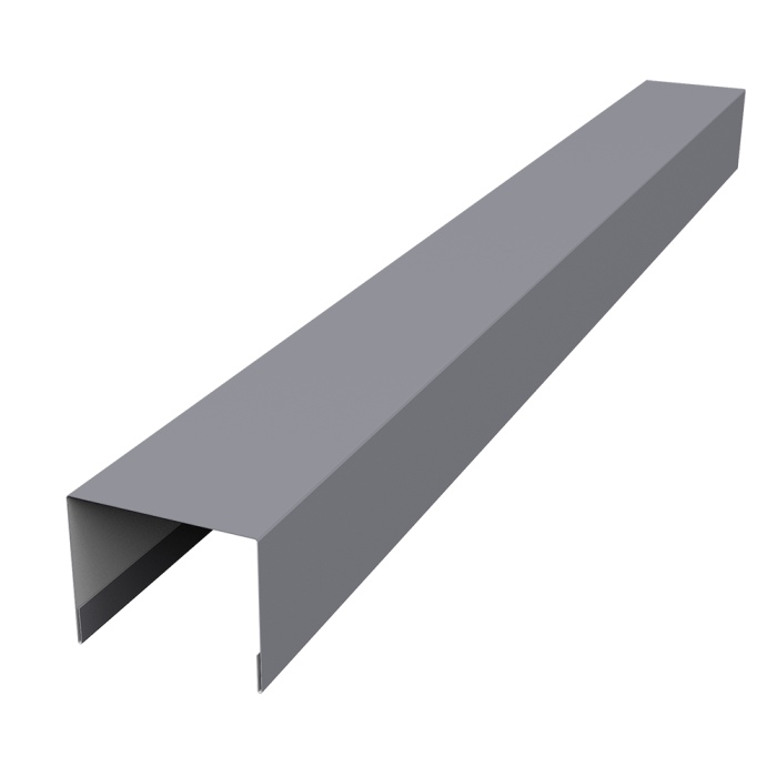 Крышка жалюзи Palermo 0,45 Drap TX RAL 7004 сигнальный серый (3м)