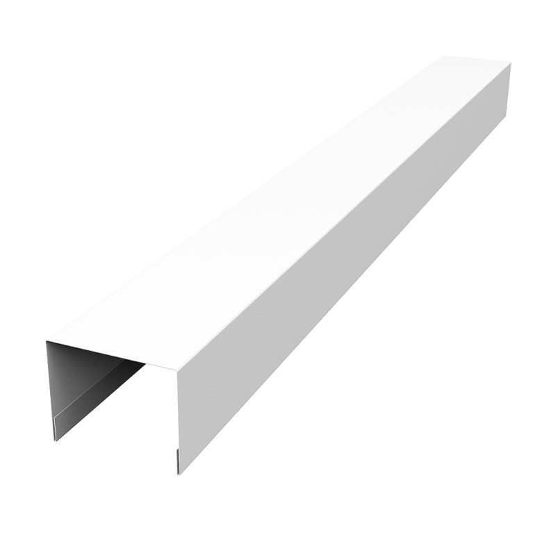 Крышка жалюзи Palermo 0,45 Drap TX RAL 9003 сигнальный белый (2,5м)