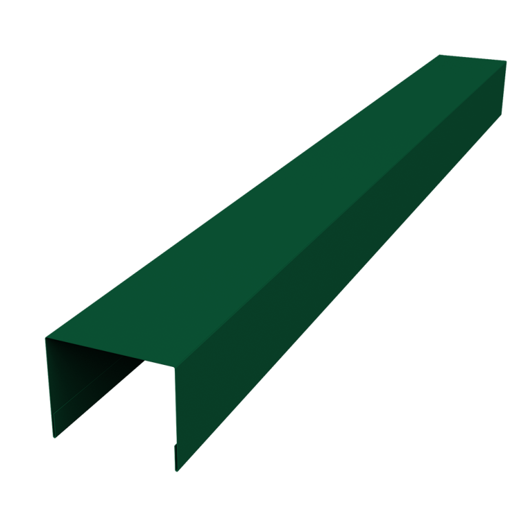 Крышка жалюзи Palermo 0,45 PE-Double RAL 6005 зеленый мох (2м)