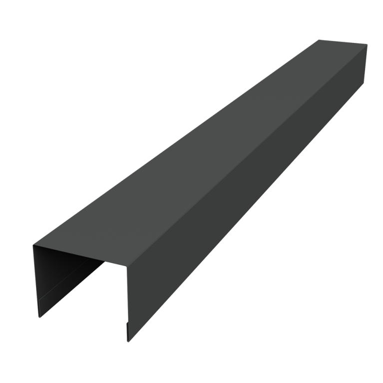 Крышка жалюзи Palermo 0,45 PE-Double RAL 7016 антрацитово-серый (2м)