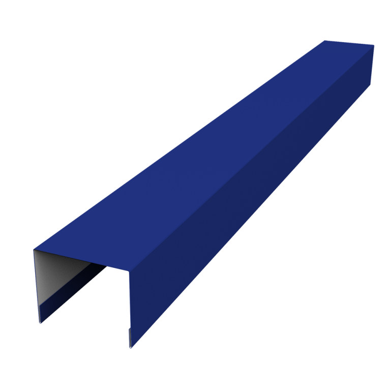 Крышка жалюзи Palermo 0,45 PE RAL 5002 ультрамариново-синий (2,5м)