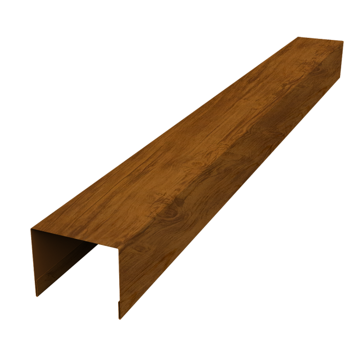 Крышка жалюзи Palermo 0,45 Print-double Elite Golden Wood (3м)