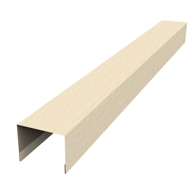 Крышка жалюзи Palermo 0,45 Print Elite Milky Wood TwinColor (3м)