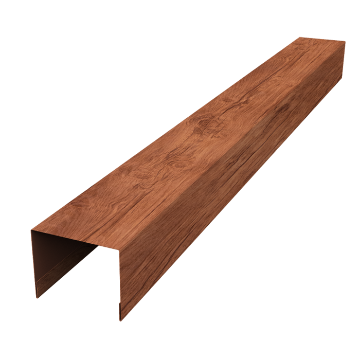 Крышка жалюзи Palermo 0,45 Print Premium Rowan Wood Intense FTC (3м)