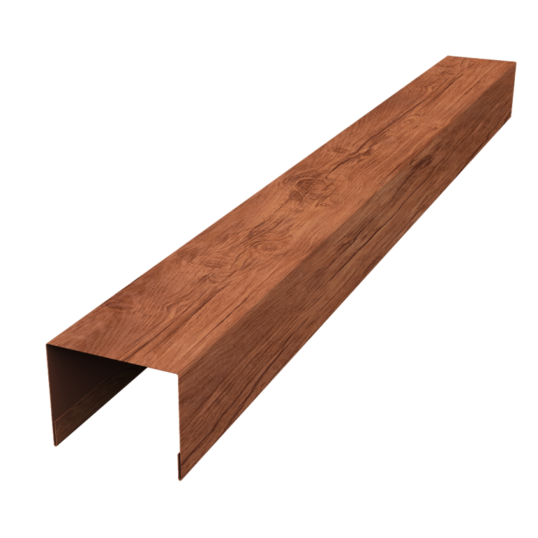 Крышка жалюзи Palermo 0,45 Print Premium Rowan Wood Intense FTC (3м)