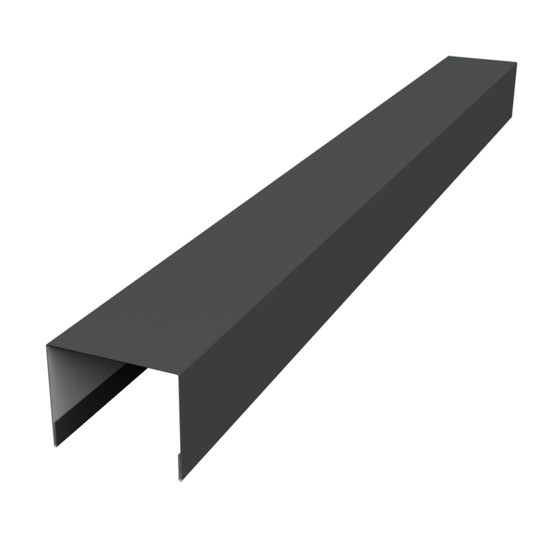 Крышка жалюзи Palermo 0,5 Drap RAL 7016 антрацитово-серый (3м)