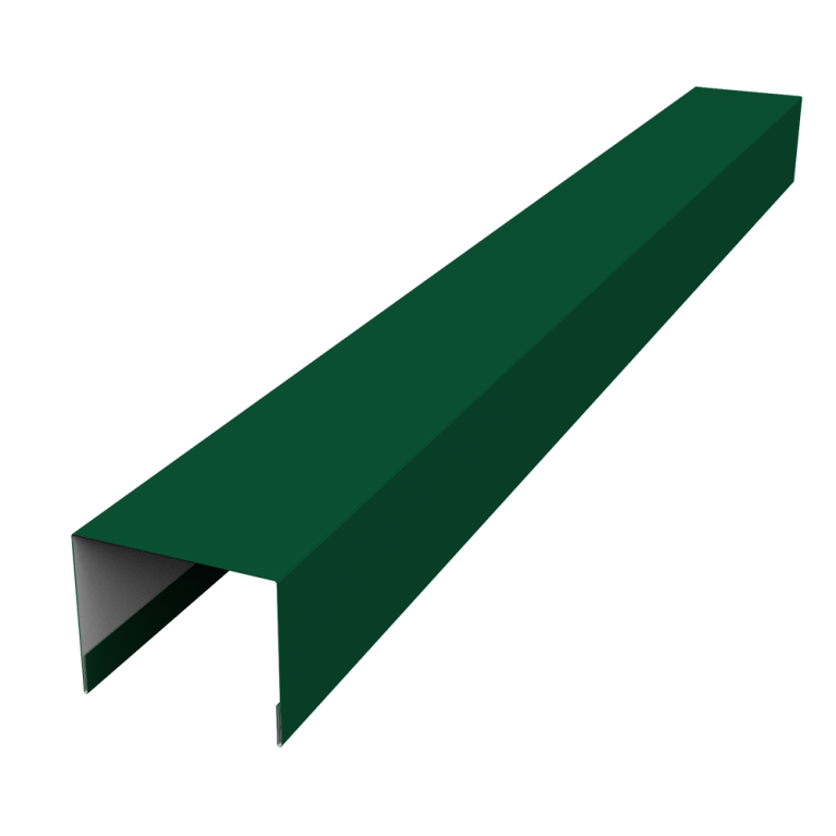 Крышка жалюзи Palermo 0,5 Satin RAL 6005 зеленый мох (2,5м)