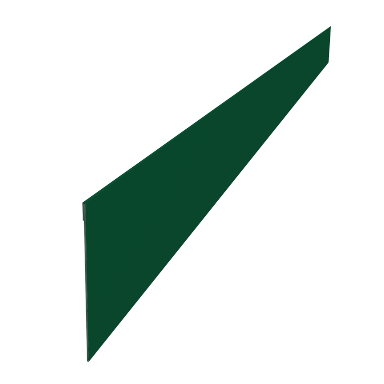 Ламель забора жалюзи Palermo 0,45 PE RAL 6005 зеленый мох