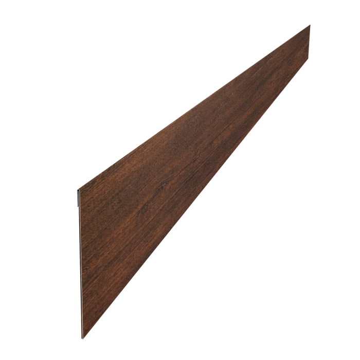 Ламель забора жалюзи Palermo 0,45 Print-Double Premium Cherry Wood Dark F