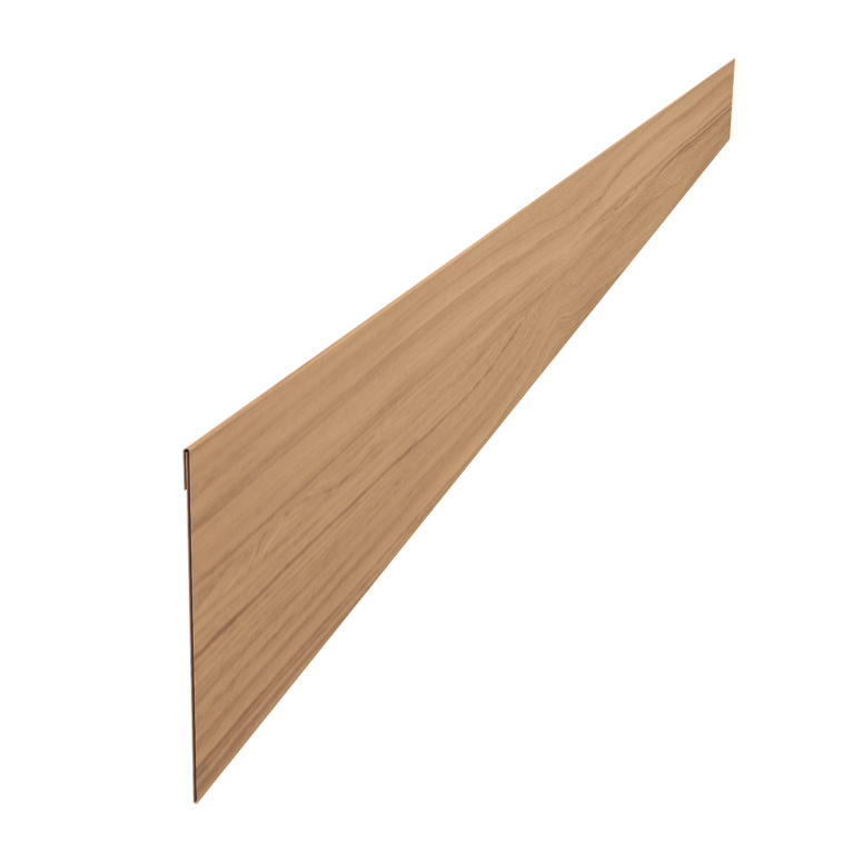 Ламель забора жалюзи Palermo 0,45 Print Elite Honey Wood TwinColor