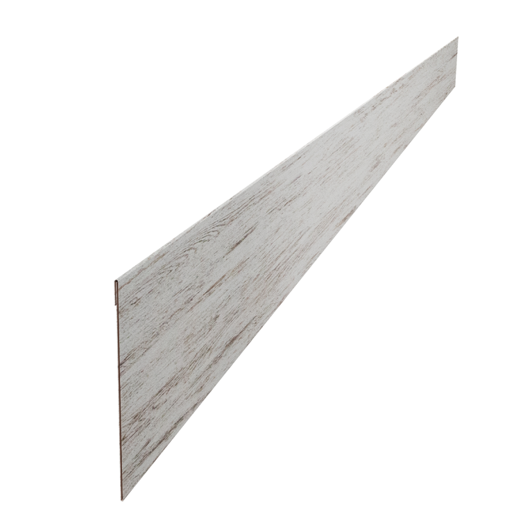 Ламель забора жалюзи Palermo 0,45 Print Elite Snow Wood TwinColor