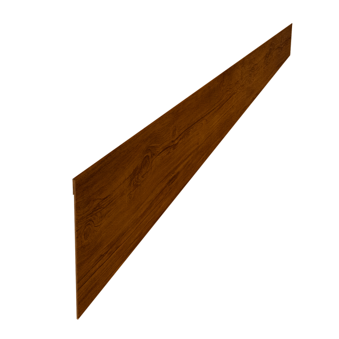 Ламель забора жалюзи Palermo 0,45 Print Premium Golden Wood Intense FTC