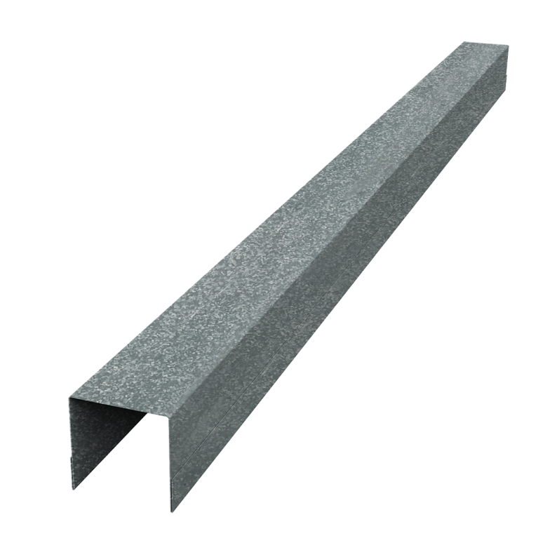 Планка вертикальная обратная для забора жалюзи Palermo 0,55 Zn (2м)